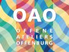 OAO, Offene Ateliers, Offenburg, bunte Farben, Formen, Striche, Muster