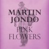 Martin Jondo, Pink Flowers, Mann, Gitarre, Hut, Kopftuch, Flanell Hemd, kariertes Hemd, Jeans, Sneaker, lila Farbe