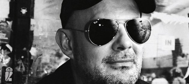 Westbam, Die Macht der Nacht, Sonenbrille, Mütze, Lederjacke, T-Shirt