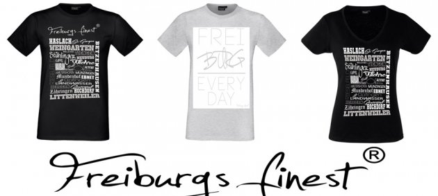 Shirts, T-Shirts, Freiburg, Finest, Freiburgs Finest, Stasteil Shirt, Freiburg Everyday, Stadteil Girls, 79 Kollektion, weiße Shirts, rotes Shirt, graues Shirt, gelbes Shirt