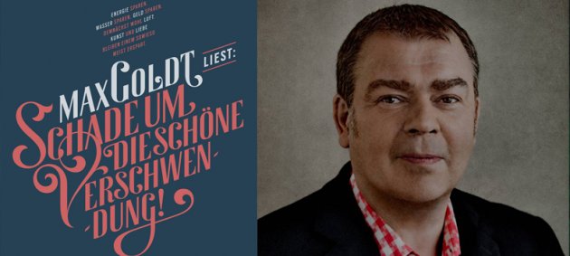 Max Goldt, Schade um die Schöne Verschwendung