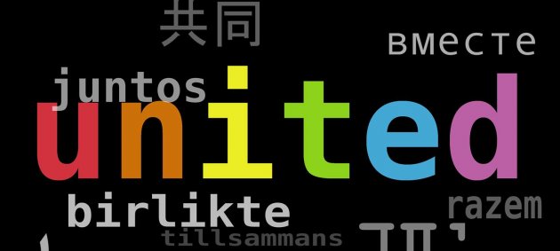 united, juntos, bmecte, birlikte, tillsammans, razem, insieme, ensemble, yhdessä, zusammen, gegen Trans*- & Homofeindlichkeit, Christopher Street Day, Freiburg, 17. Juli, 18. Juli, 19. Juli, 
