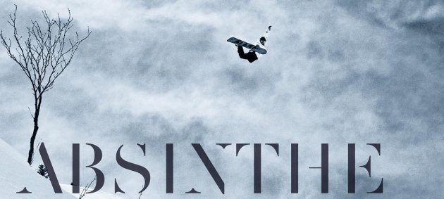 Absinthe, Films, Presents, Eversince, Boarder, Schnee, Berg, Schneestaub, Himmel, Wolken, Air, Snow, Mountain, snowboard, Movie, Film, 