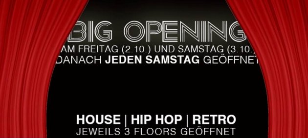 Dom Freiburg, Opening, House, HipHop, retro, 3 Floors, 