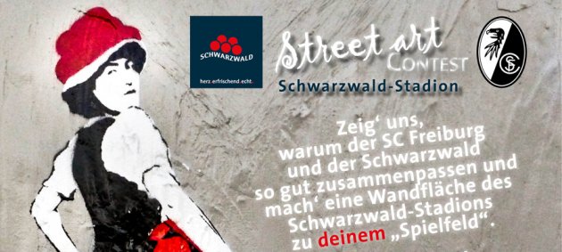 Street Art, Schwarzwald, Stadion, Sc Freiburg, Contest, Gewinnspiel