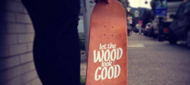 let The Wood Look Good, skateboard, Fahrer, Nike, Straße, Street